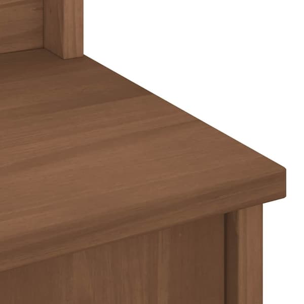 vidaXL Hall træ SANDENS 87x40x159,5 cm massivt fyrretræ