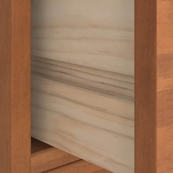 vidaXL Hallin puu SANDENS 87x40x159,5 cm täysi mänty