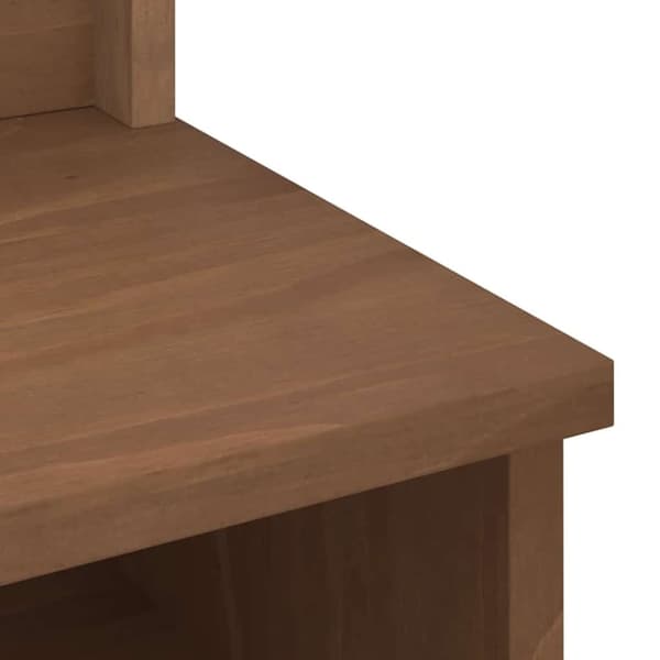 vidaXL Hallin puu SANDENS 87x40x159,5 cm täysi mänty