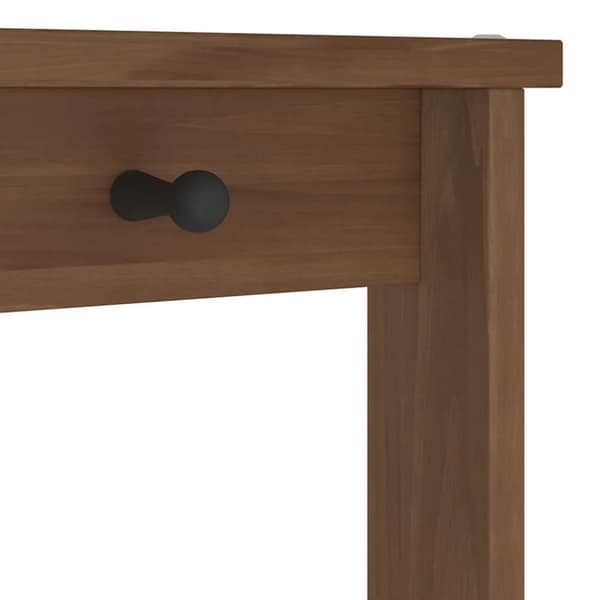vidaXL Hallin puu SANDENS 87x40x159,5 cm täysi mänty