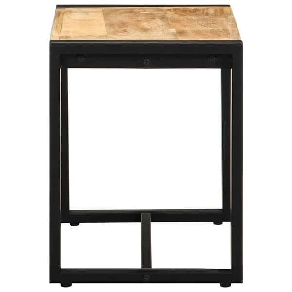 vidaXL Benk 60x35x45 cm grovt heltre mangotre
