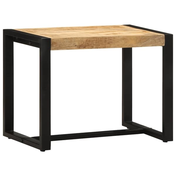 vidaXL Benk 60x35x45 cm grovt heltre mangotre
