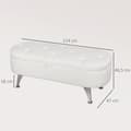 Miniatyrbild 3 av 11: Rootz lagringsbänk - Uppbyggd sittplats - Ottoman Bänk - Handy Storage - 114 cm x 47 cm x 46,5 cm