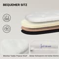 Miniatyrbild 6 av 11: Rootz lagringsbänk - Uppbyggd sittplats - Ottoman Bänk - Handy Storage - 114 cm x 47 cm x 46,5 cm