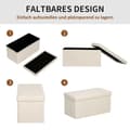 Miniatyrbild 5 av 11: Rootz förvaringsstol bänk - klädd bröst - fotpall - 84L dold förvaring - 76 cm x 38 cm x 38 cm - brun sammet