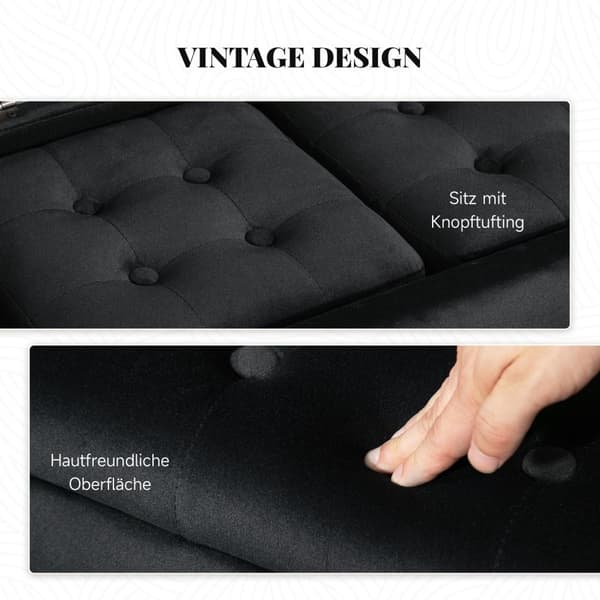 Rootz 3 -bituppsättning förvaringsbänk - Seat Chest - Umpolsted Stools - Space Saver - 75x40x42cm - Grå