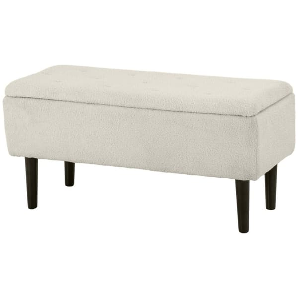 Rootz Storage Bench Velvet -jakkara - Aksenttipenkki - kenkäjakkara - ylimääräinen säilytystila - 95 cm x 38cm x 45cm
