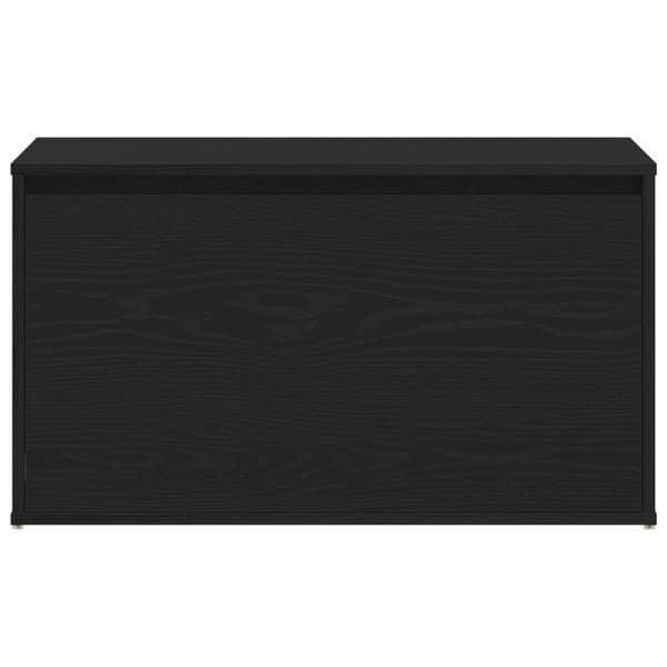 vidaXL Hagebenk Svart Eik 80x40x45 cm Laget av tre