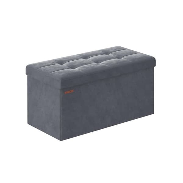 Penkki, SONGMICS, 76x38 cm, Harmaa