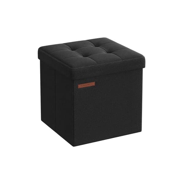 Sittplint, SONGMICS LSF028G01, 30x30x30 cm, Svart