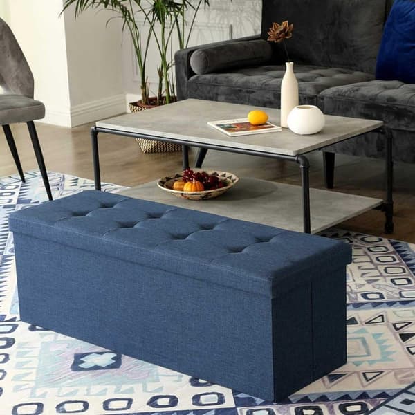 Sittbänk, LSF77G, 110x38x38 cm, Blå