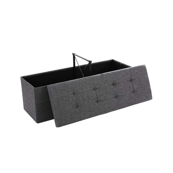 Säilytysrahi, SONGMICS LSF76GYZ, 110x38x38 cm, Tummanharmaa