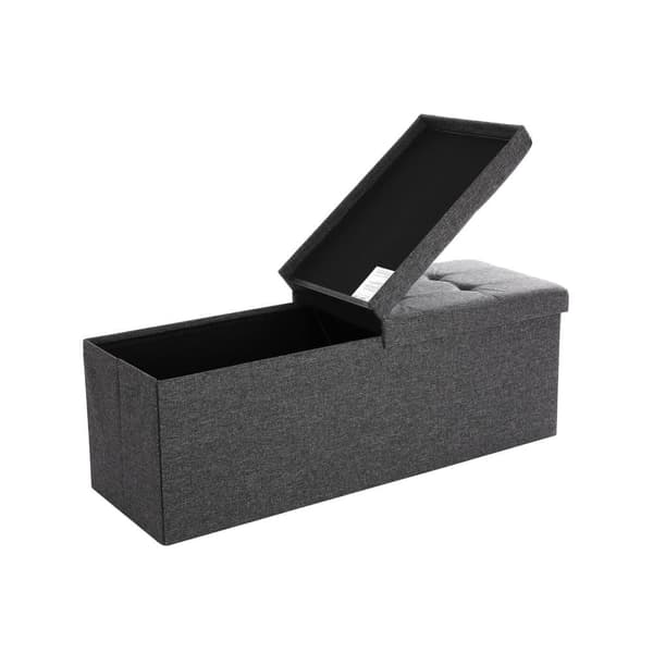 Säilytysrahi, SONGMICS LSF76GYZ, 110x38x38 cm, Tummanharmaa