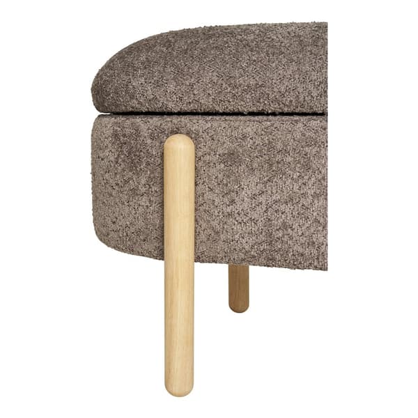 Bænk, Branca Bænk med opbevaring, 98x41 cm, Brun