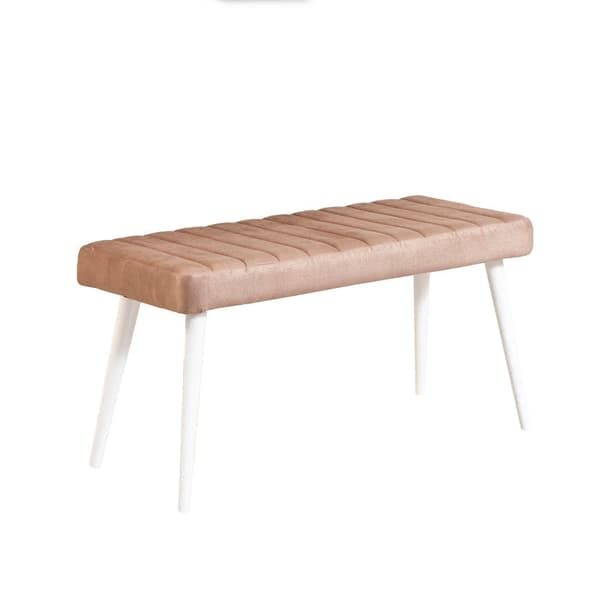 Bænk, Stormi, 100 x 39 cm, brun