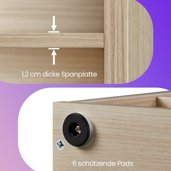 Schoenenbank met opbergruimte, schoenenrek met zitje, bank