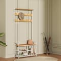 Miniatyrbillede 3 af 6: Frakke stativ, frakke rack, tøjstativ 9 kroge