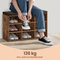 Miniatyrbillede 4 af 6: Skobænk med opbevaringsplads, skostativ med siddepladser, sofa
