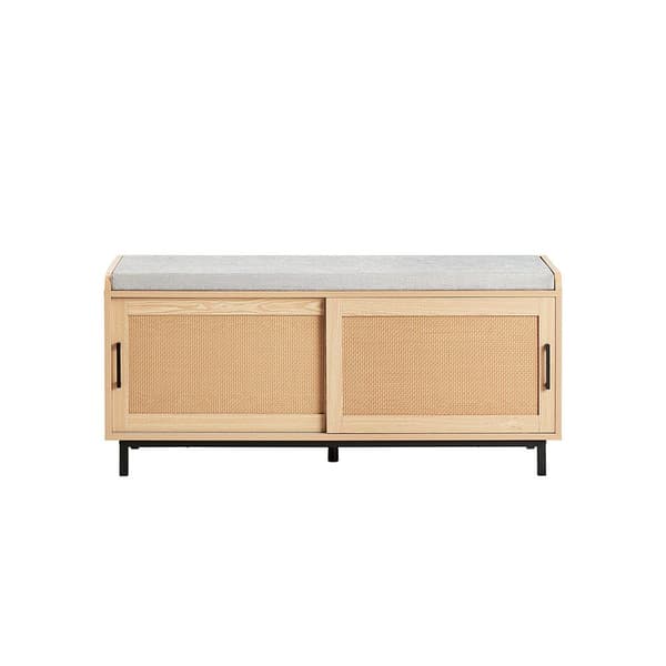 Skobænk, FSR154-N, 110x40x49 cm, Brun