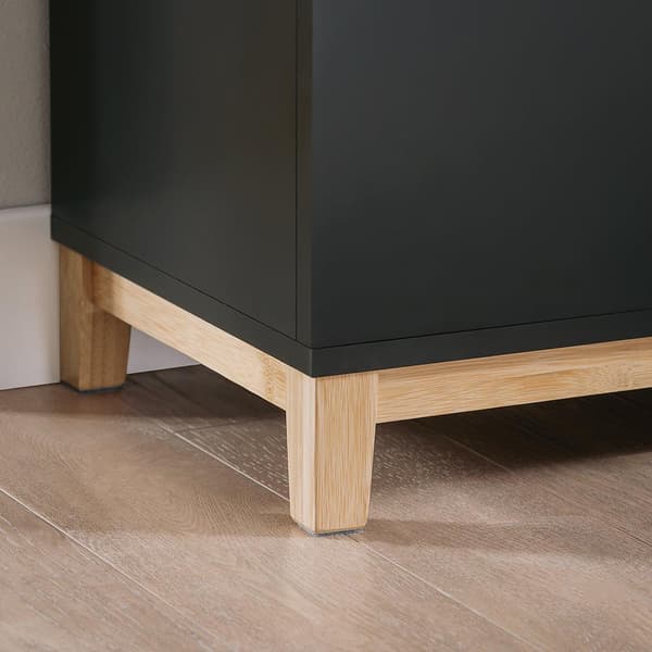 Penkki säilytystilalla, FSR117-SCH, 90x34x47 cm, Ruskea