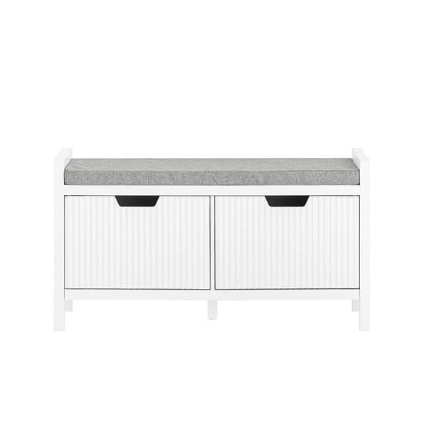 Kenkäpenkki, FSR146-W, 91x30x50 cm, Valkoinen