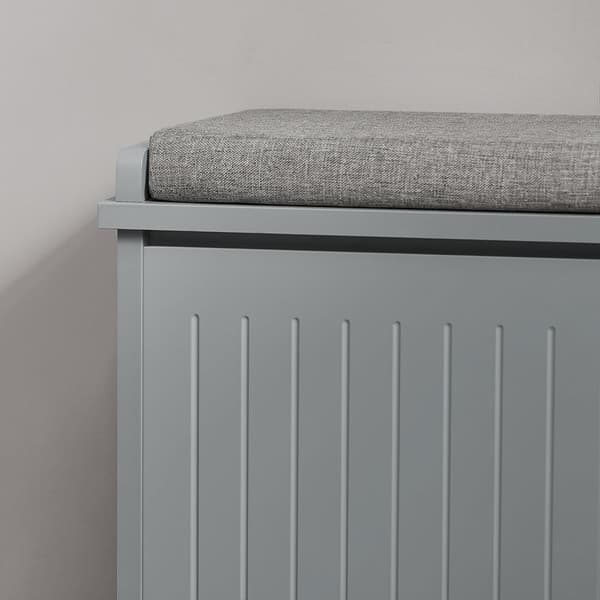 Skobænk, FSR98-HG, 62x26x46 cm, Grå