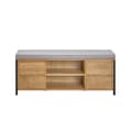 Miniatyrbillede 1 af 5: Skobænk, FSR149-N, 110x35x45 cm, Brun