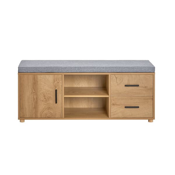 Skobænk, FSR148-N, 110x35x47 cm, Brun