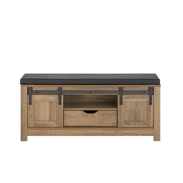 Skobänk, FSR118-BR, 101x35x46 cm, Brun