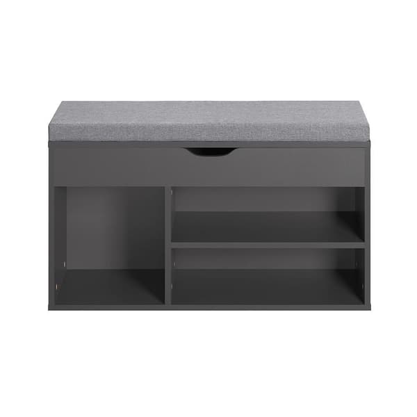 Skobænk, FSR45-DG, 80x31x48 cm, Grå