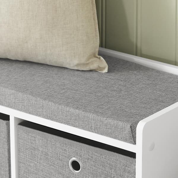 Kenkäpenkki, FSR65-DG, 102x32x45 cm, Harmaa