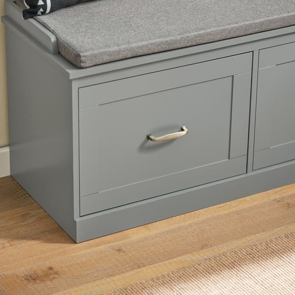 Bænk, FSR131-HG, 98x37x49 cm, Grå