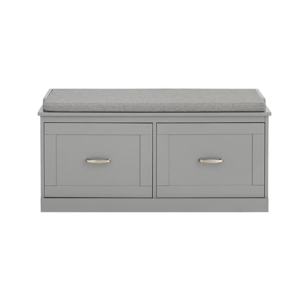 Bænk, FSR131-HG, 98x37x49 cm, Grå