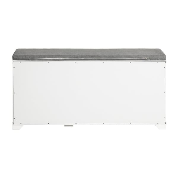 Kenkäpenkki, FSR119-W, 90x24x46 cm, Valkoinen