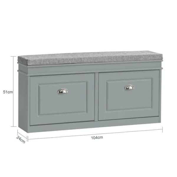 Kenkäpenkki, FSR64-HG, 24x51x104 cm, Vihreä