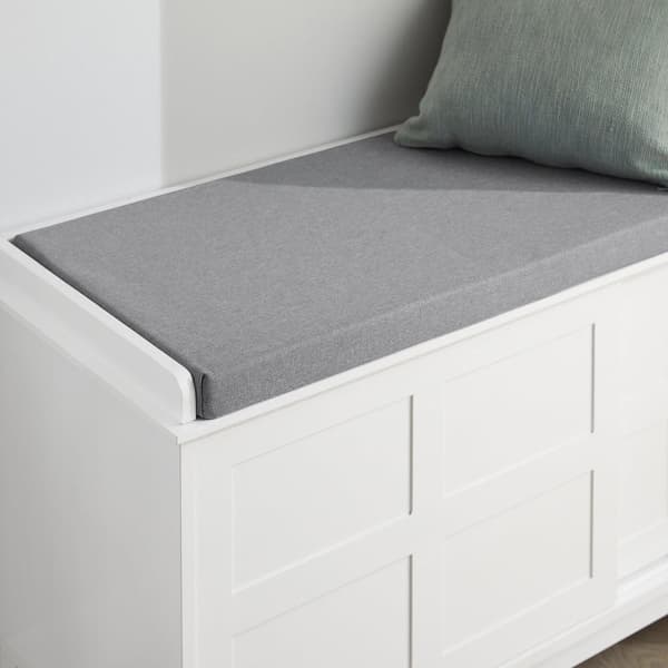 Bænk, FSR86-W, 114x40x53 cm, Hvid