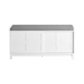 Miniatyrbillede 1 af 5: Bænk, FSR86-W, 114x40x53 cm, Hvid