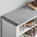 Miniatyrbillede 4 af 5: Skobænk, FSR84-W, 90x30x45 cm, Hvid