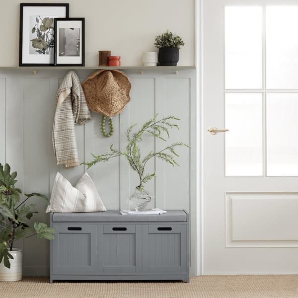 Sko Bænk, FSR80-SG, 90x35x45 cm, Brun