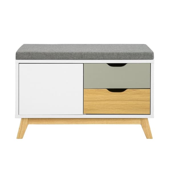 Kengänpenkki, FSR92-W, 80x38x51 cm, Valkoinen