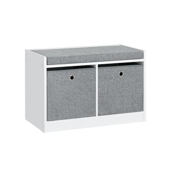 Skobænk, FSR65-K-DG, 68x32x45 cm, Grå