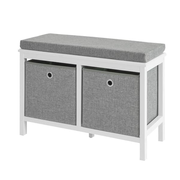Skobænk, FSR81-HG, 70x30x50 cm, Grå