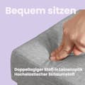 Miniatyrbillede 4 af 6: Opbevaringsbænk, SONGMICS LSF47G, 76x38x38 cm, Ask Grå