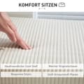 Miniatyrbillede 5 af 9: Opbevaringsbænk, 112x42x40 cm, Beige