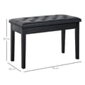 Pikkukuva 3 / 9: Pianotuoli, 76x36x50 cm, Musta