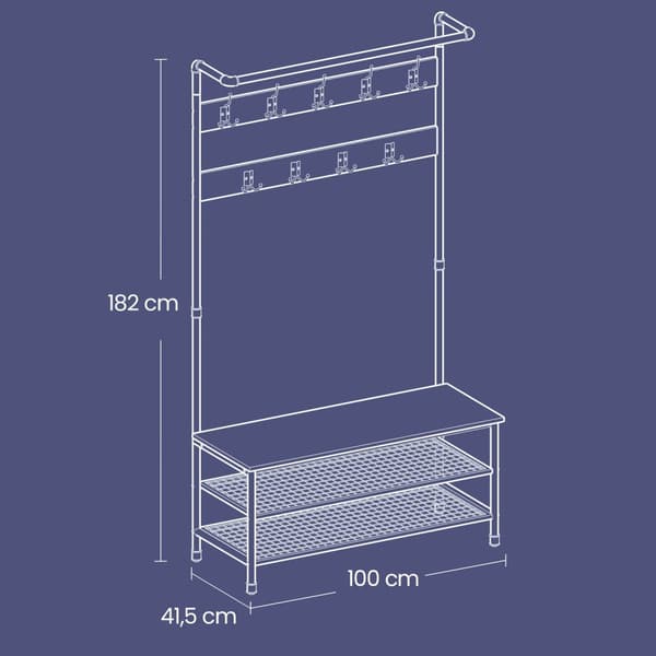 Coat Rack - Waterpipe Design