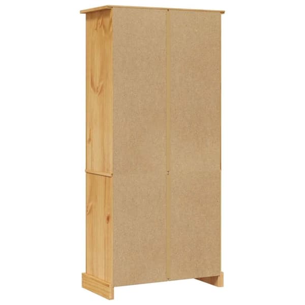 vidaXL skab Corona-serien 80x40x170 cm mexicansk fyrretræ