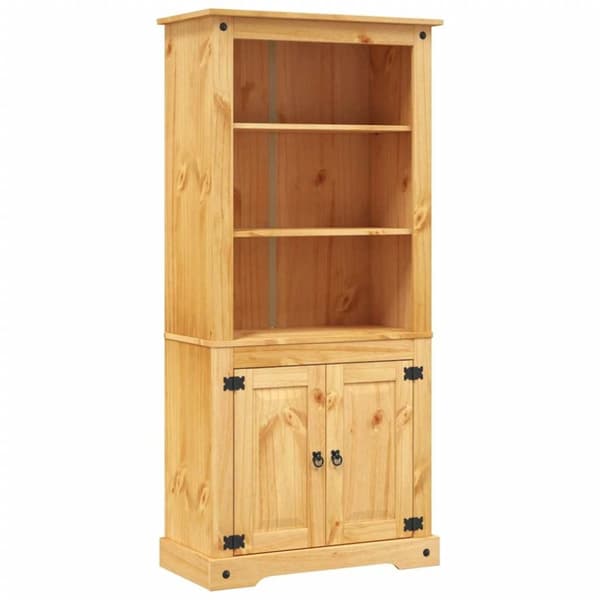 vidaXL skab Corona-serien 80x40x170 cm mexicansk fyrretræ