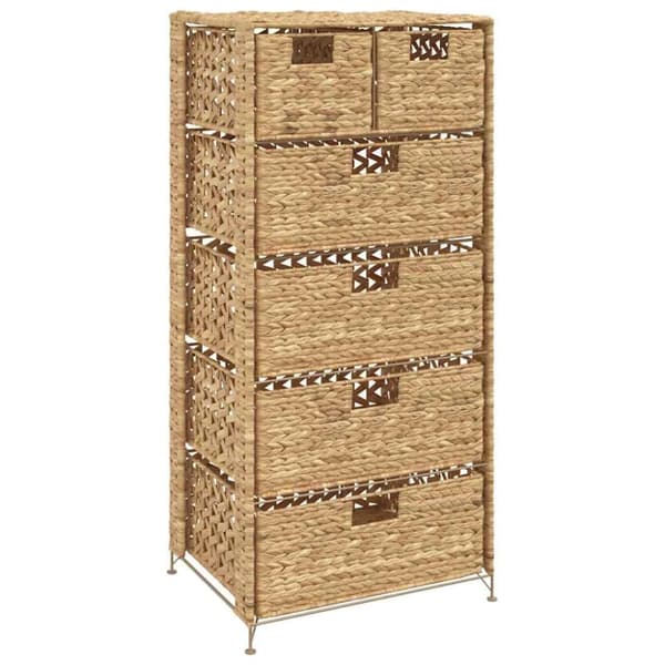 vidaXL Säilytyskaappi 6 korilla 47x37x100 cm vesihyasintti