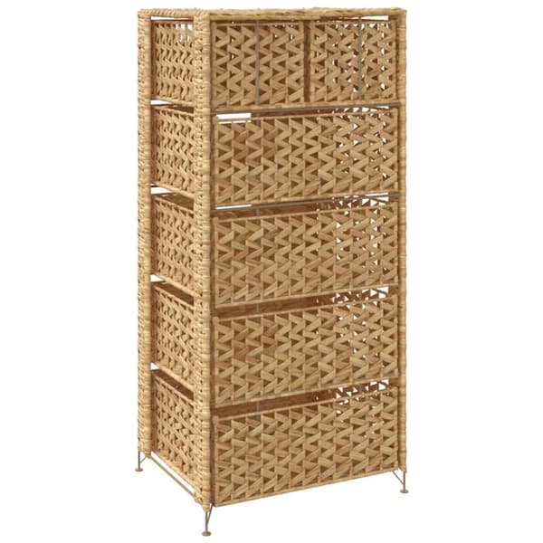vidaXL Säilytyskaappi 6 korilla 47x37x100 cm vesihyasintti